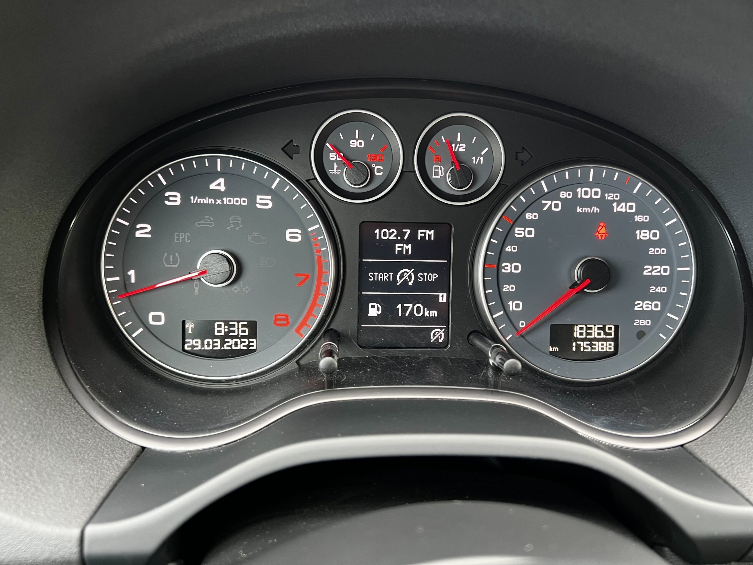 Audi A3 1.4 TFSI Sportback 13.09.2010